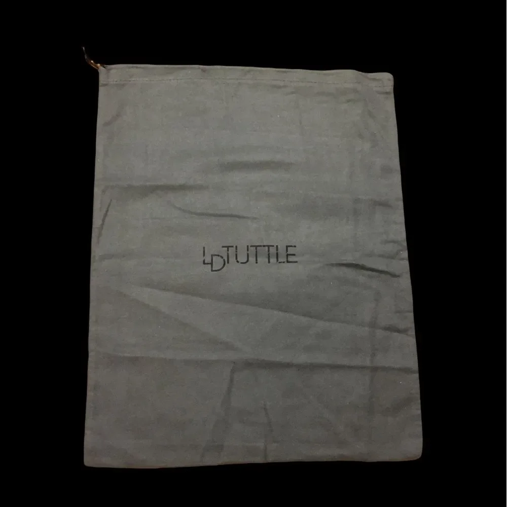 LD Tuttle Gray Grey Drawstring Dust bag